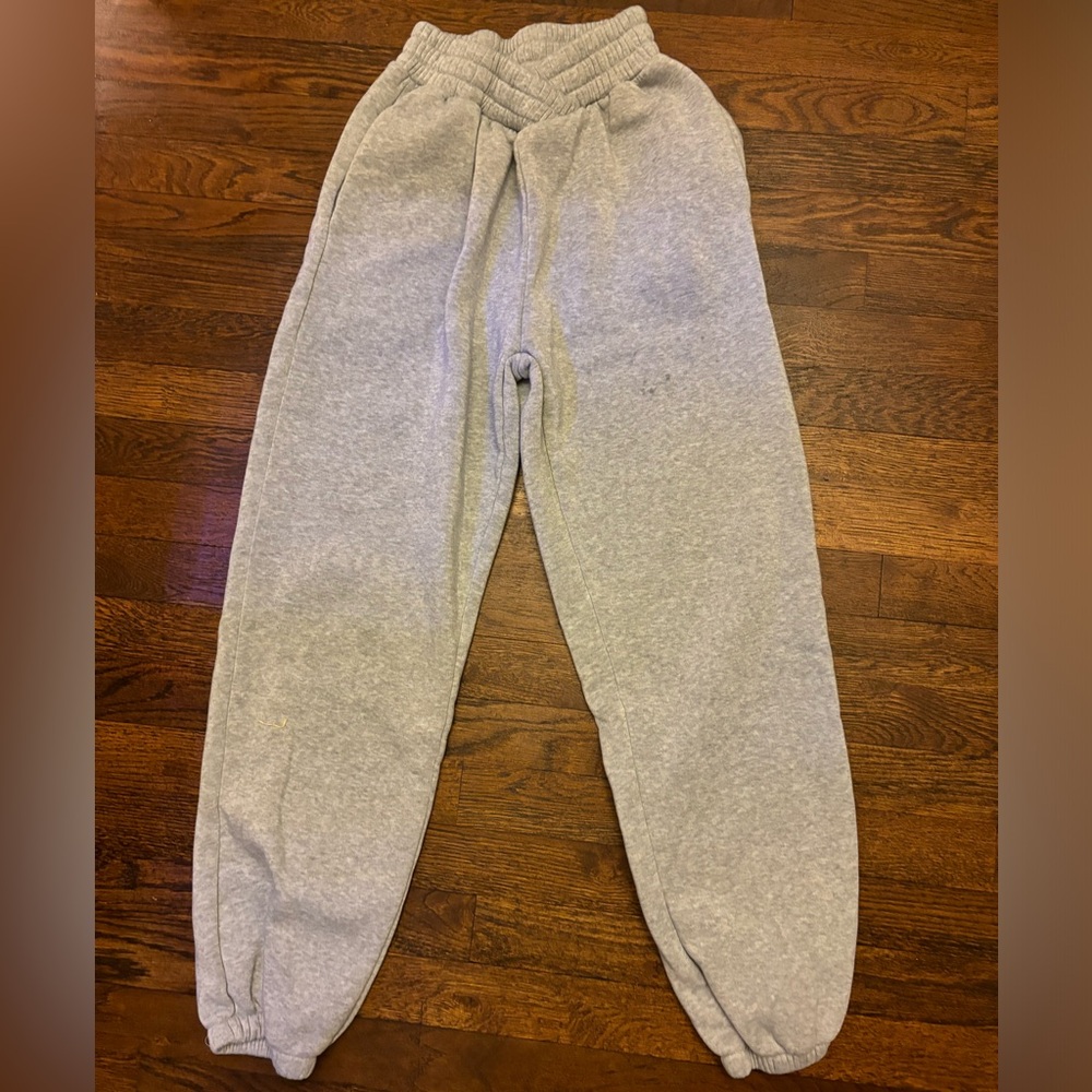 SHEIN Gray Track Pants Relaxed Fit Joggers